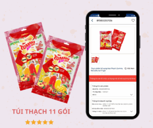 CHÍNH THỨC TỪ THÁNG 10 CÔNG TY SẼ CẬP NHẬT THÔNG TIN CÁC SẢN PHẨM KẸO THẠCH LÊN PHẦN MỀM SCAN & CHECK